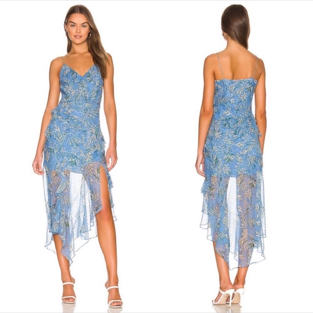 Veronica Beard Avenel Silk Midi Dress Sz 4